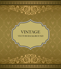 Vintage vector background