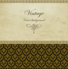 Vintage vector background