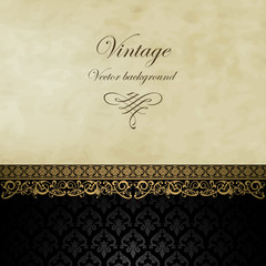 Vintage vector background