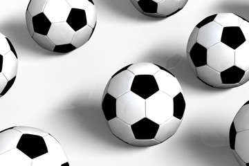 Football Background 3D rendering