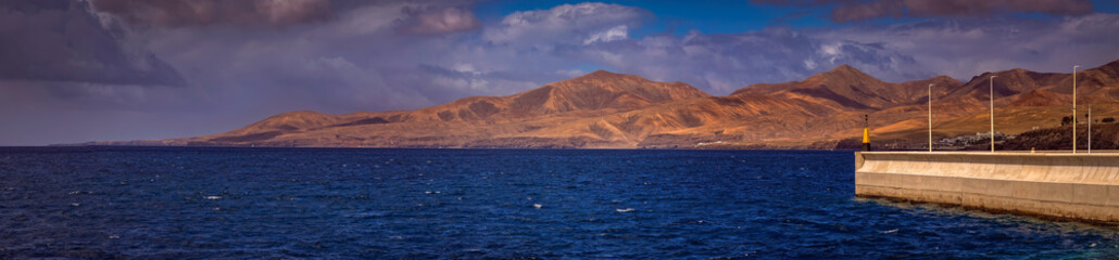 Coastline of Lanzarote