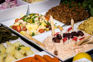 Salads buffet