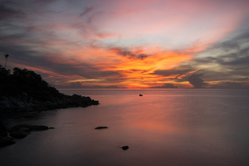 Naklejka premium samui island in south of thailand