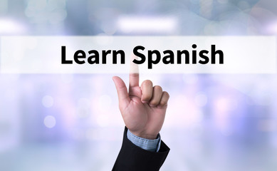 Fototapeta na wymiar Learn Spanish