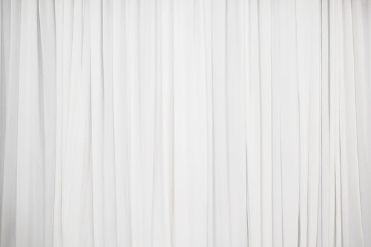 white pleat fabric background