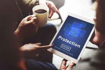 Protection Safety Security System Privacy Policy Concept