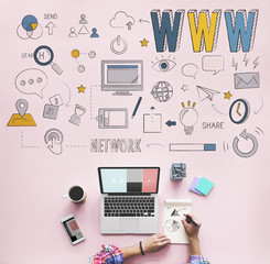 Www Website Internet Online Connection Concept