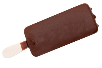 Ice cream isolated on white