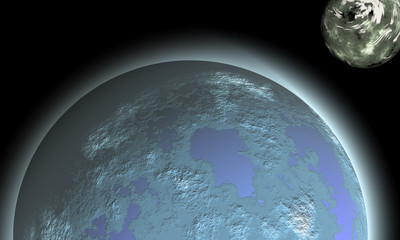 planet space star illustration