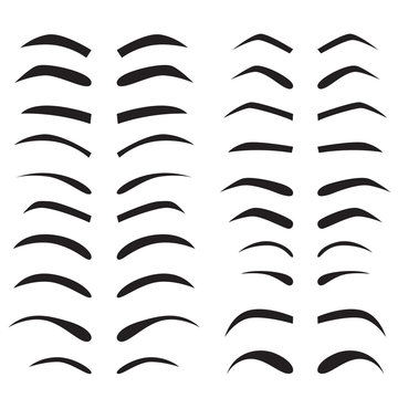 set of eyebrow collection