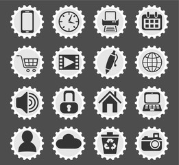 blog icon set