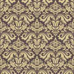 Fototapeta premium Seamless Wallpaper in the Style of Baroque