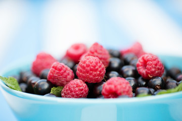 Fresh berries closeup.