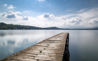 The wood pier