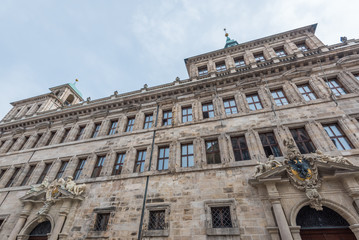 Fototapeta na wymiar Nürnberg Altes Rathaus