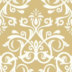 Seamless Vector Wallpaper in the Style of Baroque