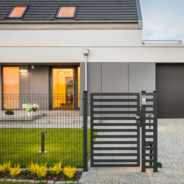 House With Decorative Fence