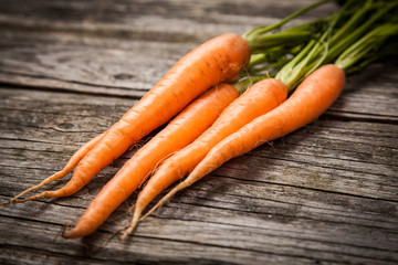 Fresh organic vegetables