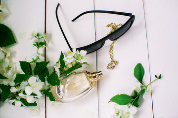 perfume and women's accessories