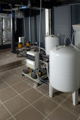 pressure water equipment of a building