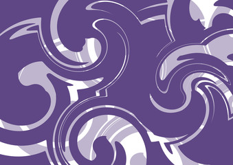 Abstract background with purple swirl pattern