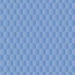 Background with blue honeycomb