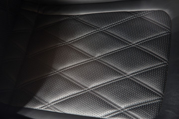 Luxury car seat detail