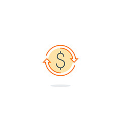 Time is money concept. Investment return, capital and assets growth.