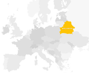 Belarus Location Map