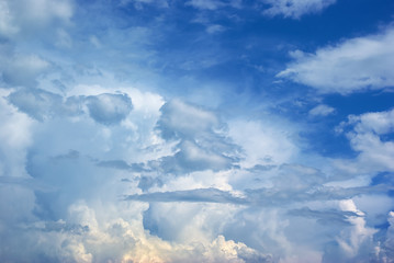 beautiful rain clouds. beautiful cloudy sky