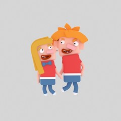 Hermanos, brothers, niños, kids, blonde, rubios