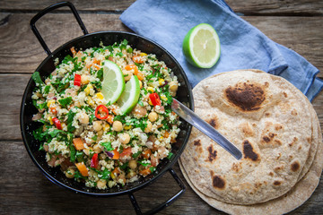 Quinoa fresh salad
