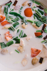 Thai Chicken Coconut Soup.