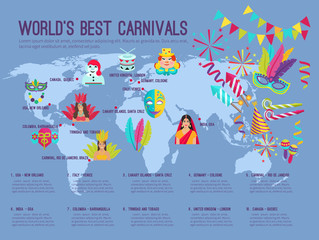 Carnival Illustration Infographic