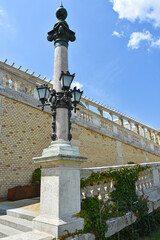 Fototapeta na wymiar Part of the Royal Palace of Budapest, Hungary
