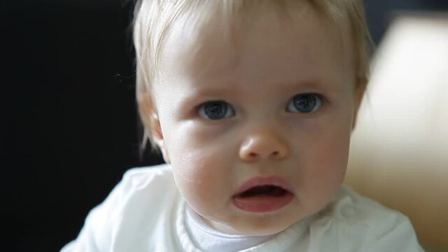 little baby crying