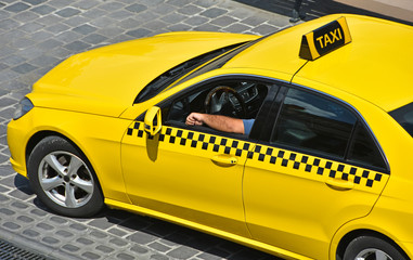 Taxi is waiting