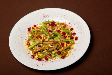 Beans and vegetables in Georgian