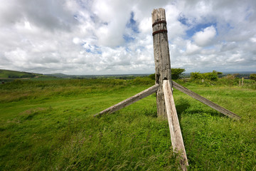 Remains of old windmill