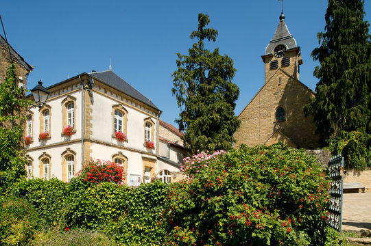 Dorpsgezicht van Torgny, Belgi&euml;.