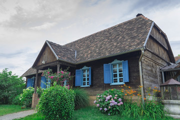 Fototapeta na wymiar Old beautiful rustic house in Croatia
