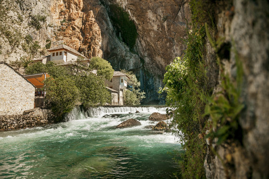 Bosnia and Herzegovina, Blagaj, Tekke, Buna spring, Sufi lodge
