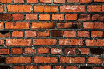Brick wall close-up.