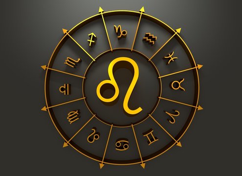 Astrology symbol leo