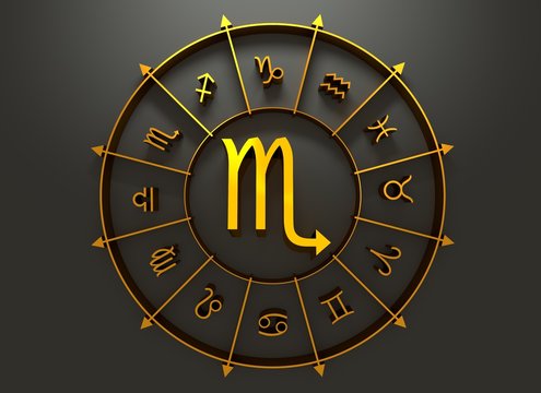 Astrology symbol scorpio