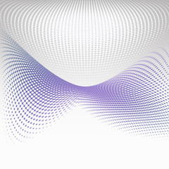 Abstract Background with halftone
