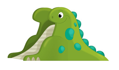 Cartoon playground toy - some animal - isolated - illustration for children