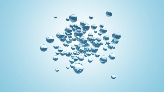 Bubbles - 4K Digital animation