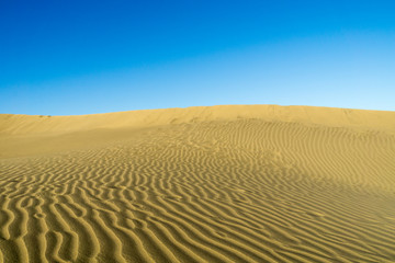 Perfect Sky over Maspalomas Dunes/ Spain