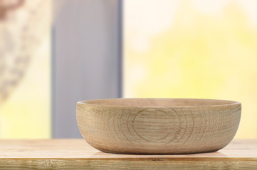 Wooden saucer